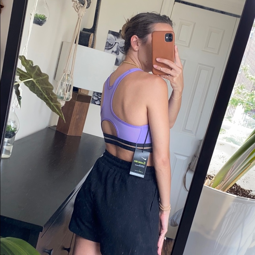 Lavender Sports Bra - Picture 2 of 2